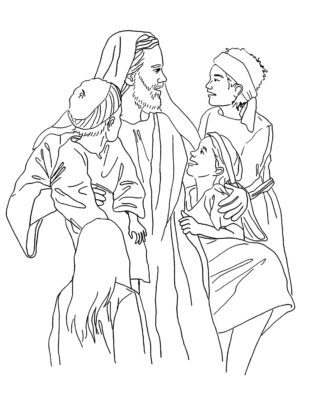 CHRIST WITH CHILDREN